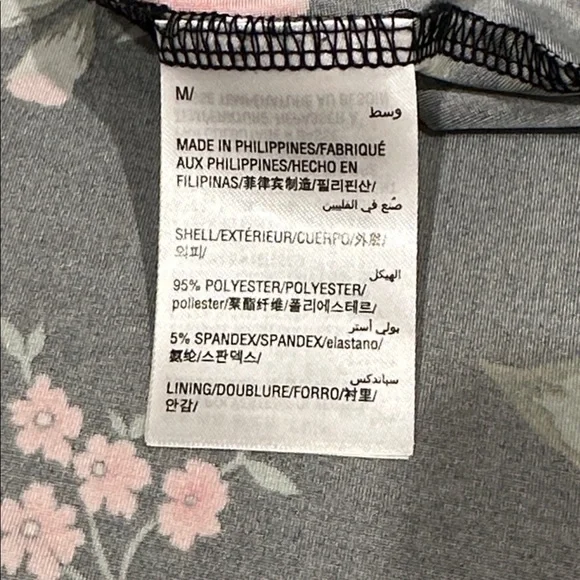 INC International Concepts Black and Pink Floral Maxi Dress - Picture 9 of 10